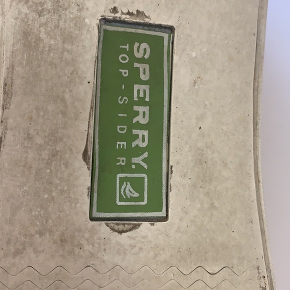 Sperry Top Sider pink green canvas sneakers SZ 7.5 - Picture 8 of 12